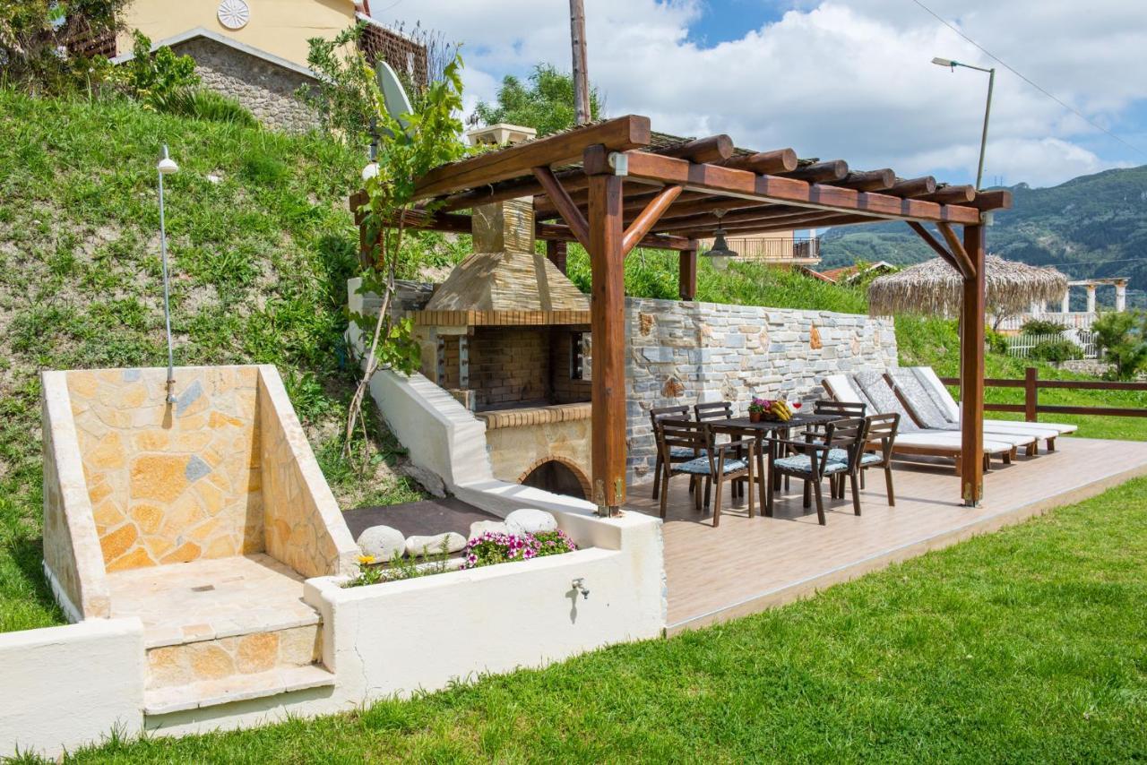Villas Porto Kamini Afionas Corfu Esterno foto